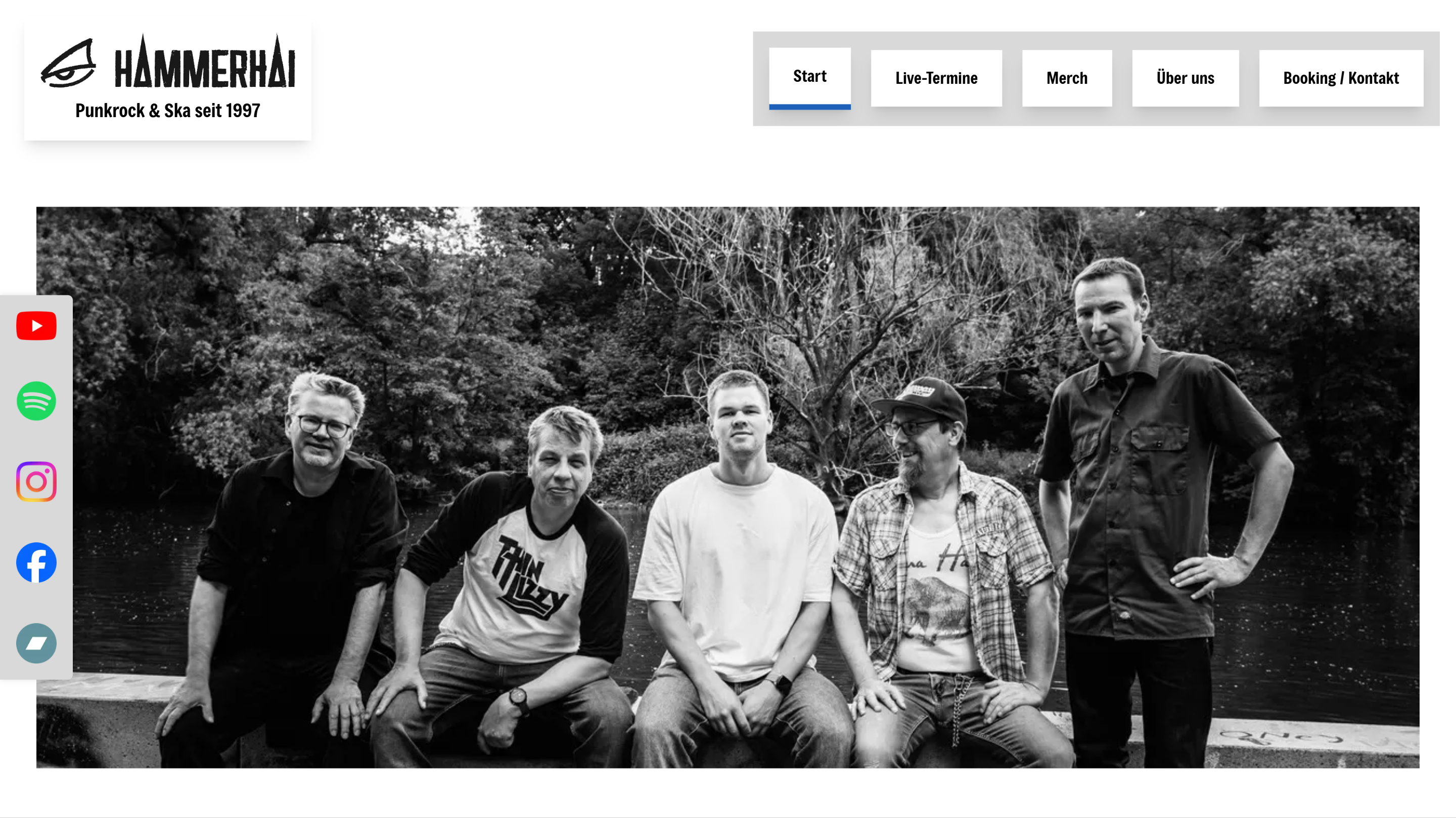 Preview image of Band Homepage